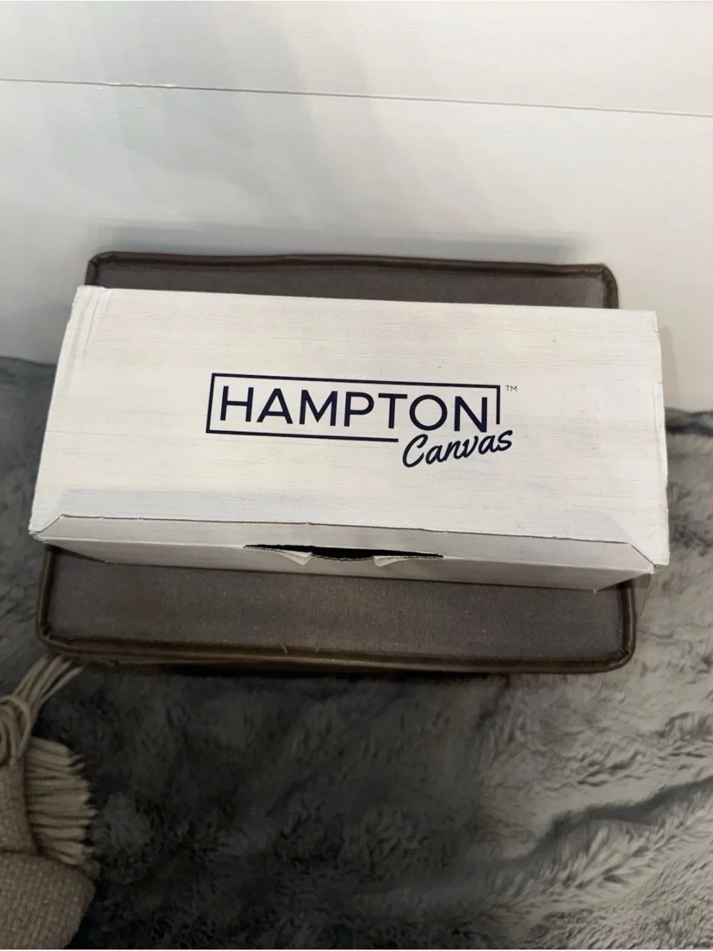 Canvas Slip-On Sneakers in Off-White (US MENS 7) Hampton Canvas